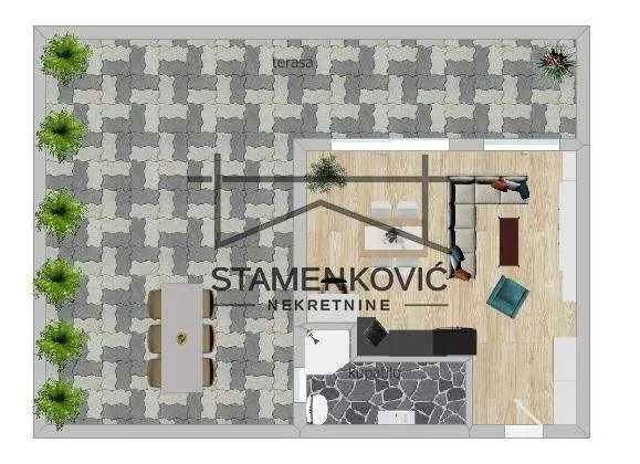 Sale, apartment, 20m², Veternička rampa, Novi Sad Sve Podlokacije