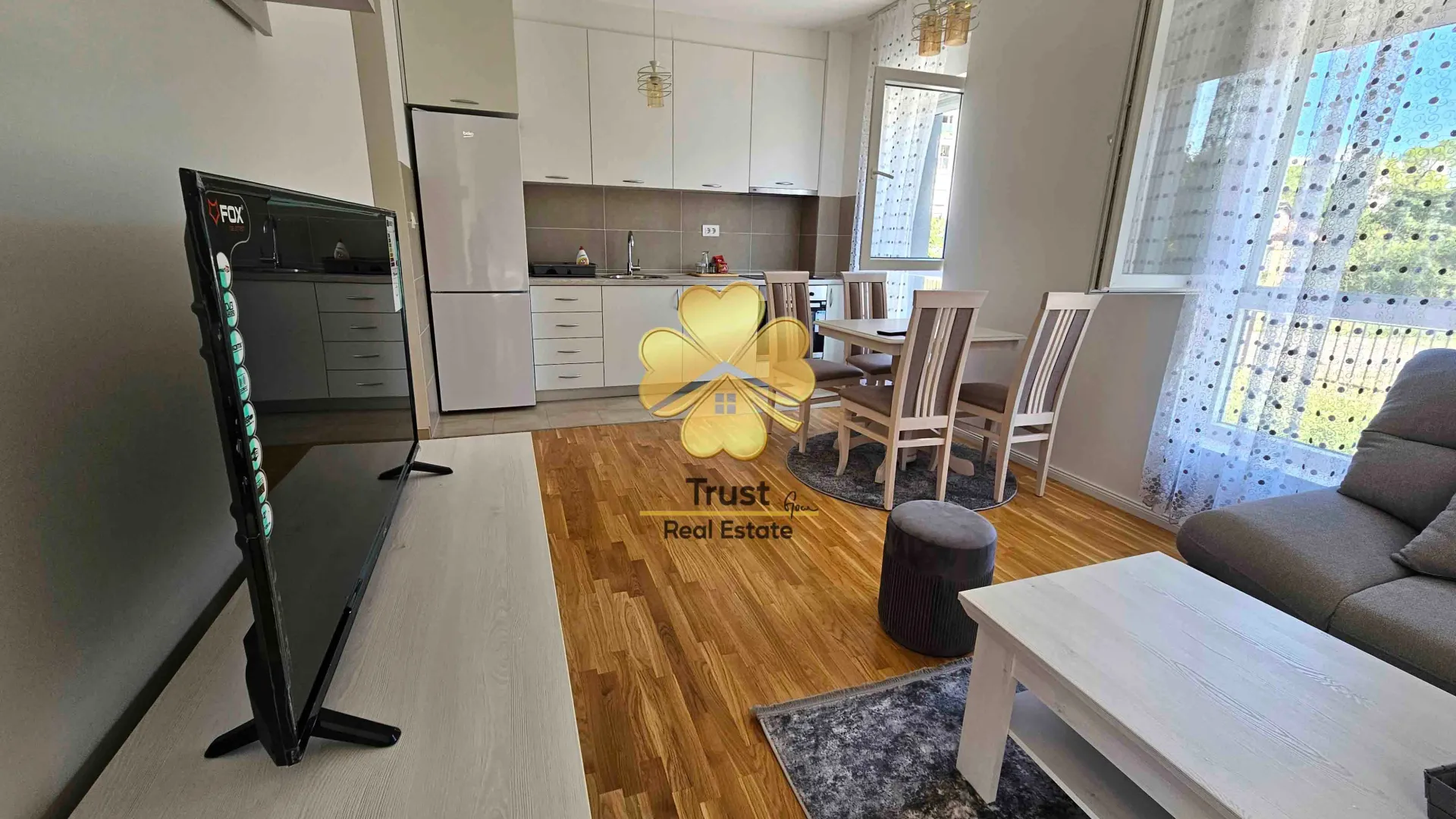 Rent, one bedroom apartment, 43m², Zabjelo, Podgorica