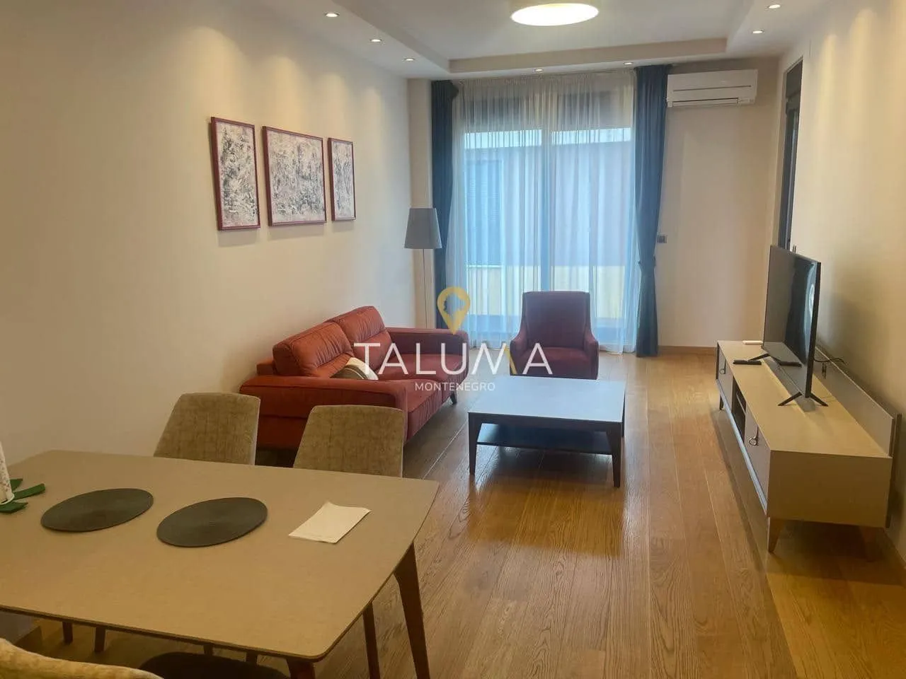Rent, two bedroom apartment, 75m², Preko Morače, Podgorica