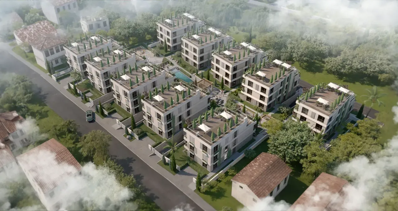 Prodaja, dvosoban stan, 69m², Marići, Tivat