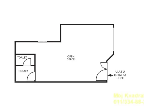 Sale, office space, 34m², Vukov Spomenik, Zvezdara Sve Podlokacije - image 5