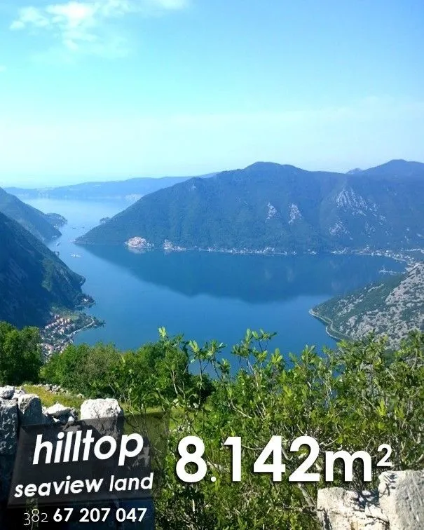 Prodaja, plac, 10625m², Kotor, Crna Gora