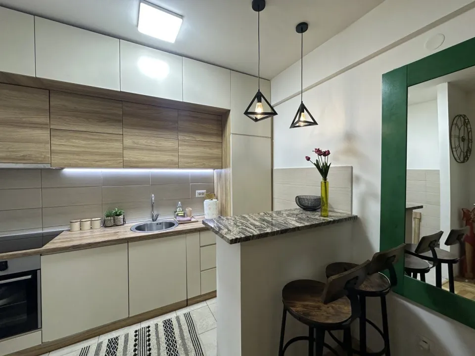 Rent, one bedroom apartment, 52m², Zabjelo, Podgorica