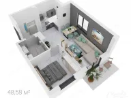 Sale, one bedroom apartment, 43m², Dobrota, Kotor - image 6