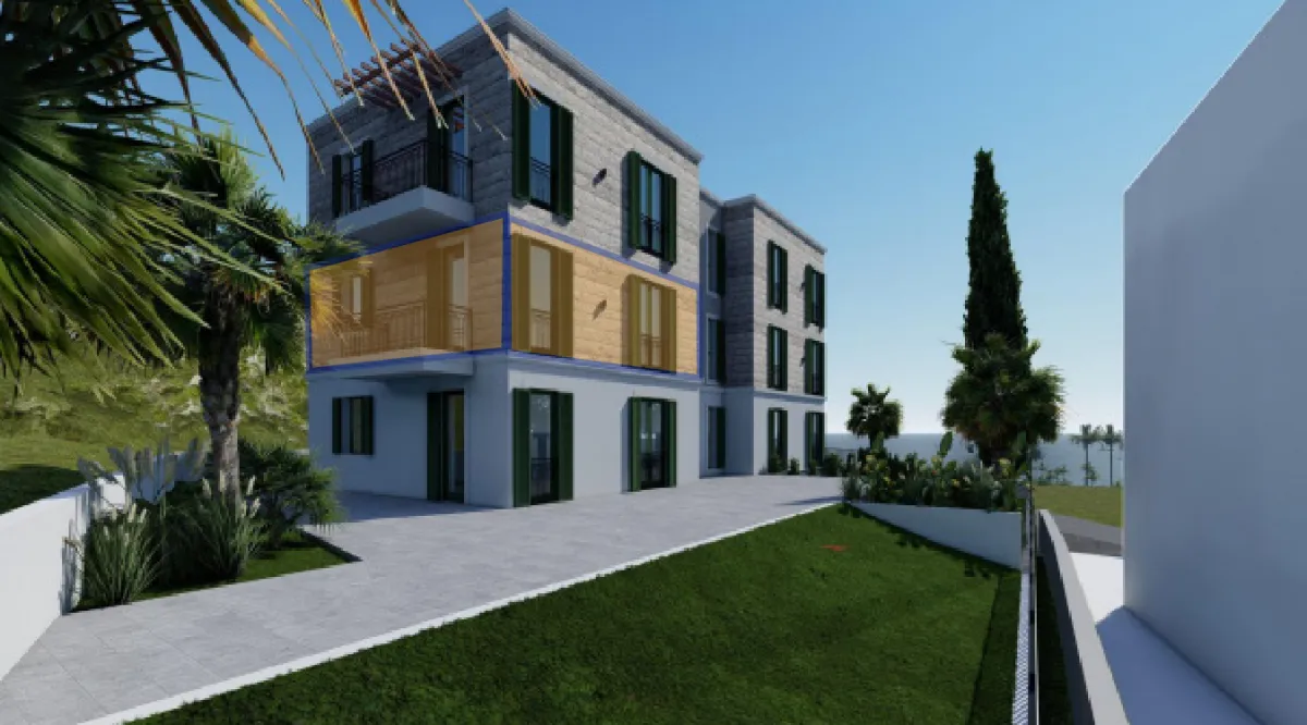 Prodaja, dvosoban stan, 59m², Tivat, Crna Gora
