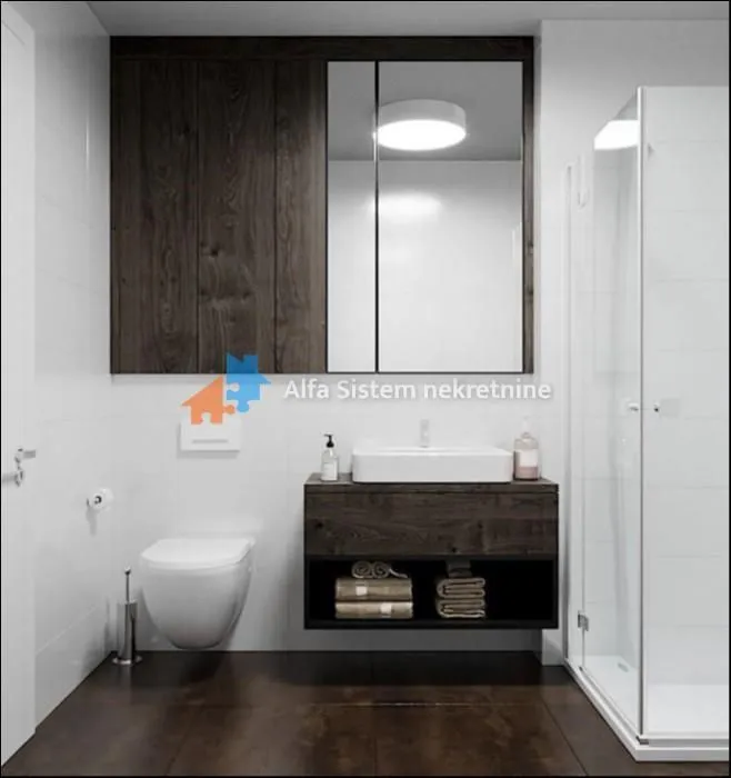 Rent, two bedroom apartment, 48m², Novi Beograd Blok 67, Novi Beograd Sve Podlokacije