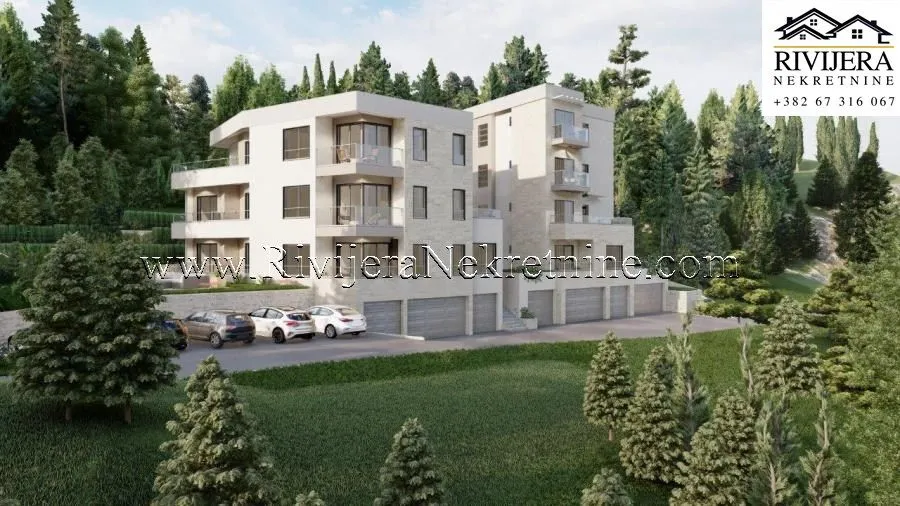 Sale, two bedroom apartment, 76m², Donja Lastva, Tivat