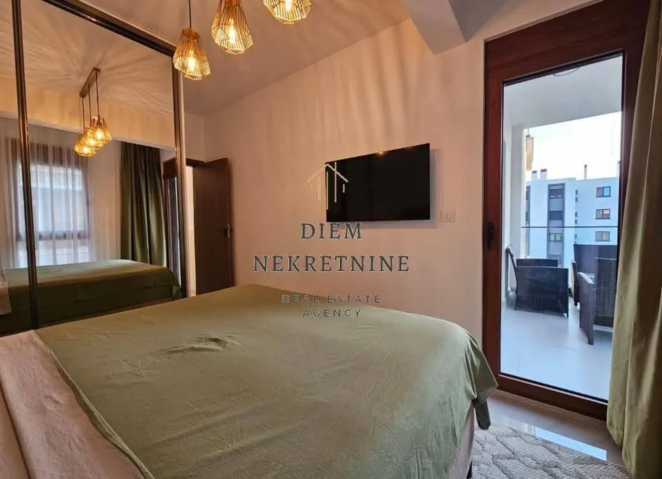 Rent, one bedroom apartment, 50m², Šušanj, Bar