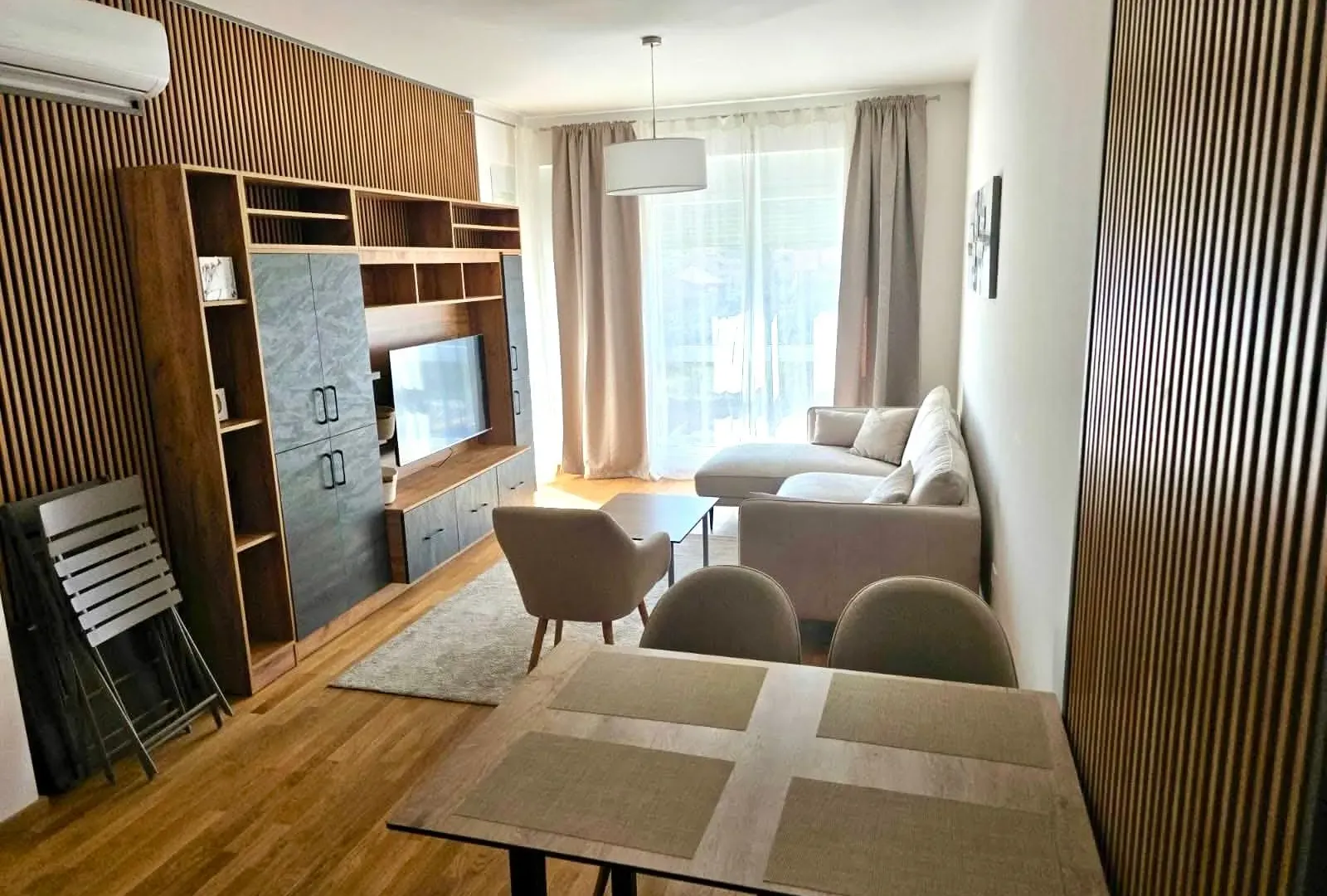 Rent, one bedroom apartment, 47m², Zabjelo, Podgorica