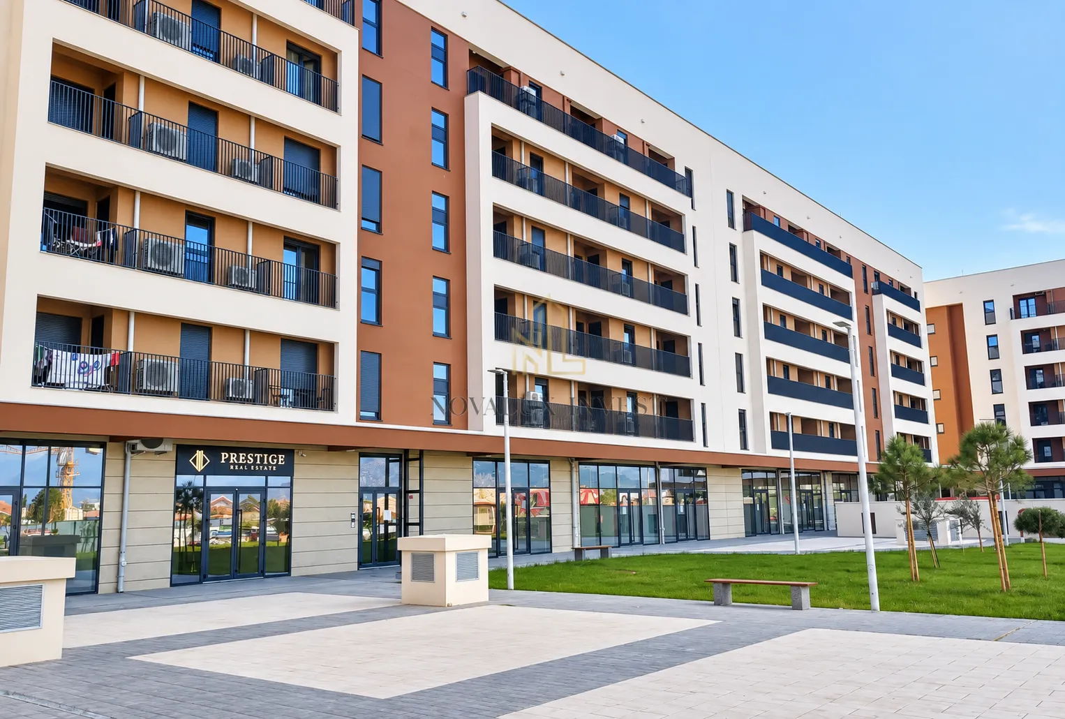Izdavanje, jednosoban stan, 47m², New City, Podgorica