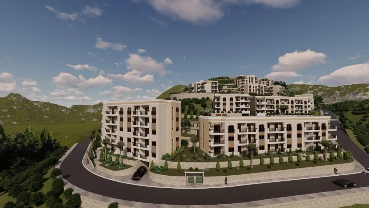 Sale, two bedroom apartment, 45m², Budva, Crna Gora