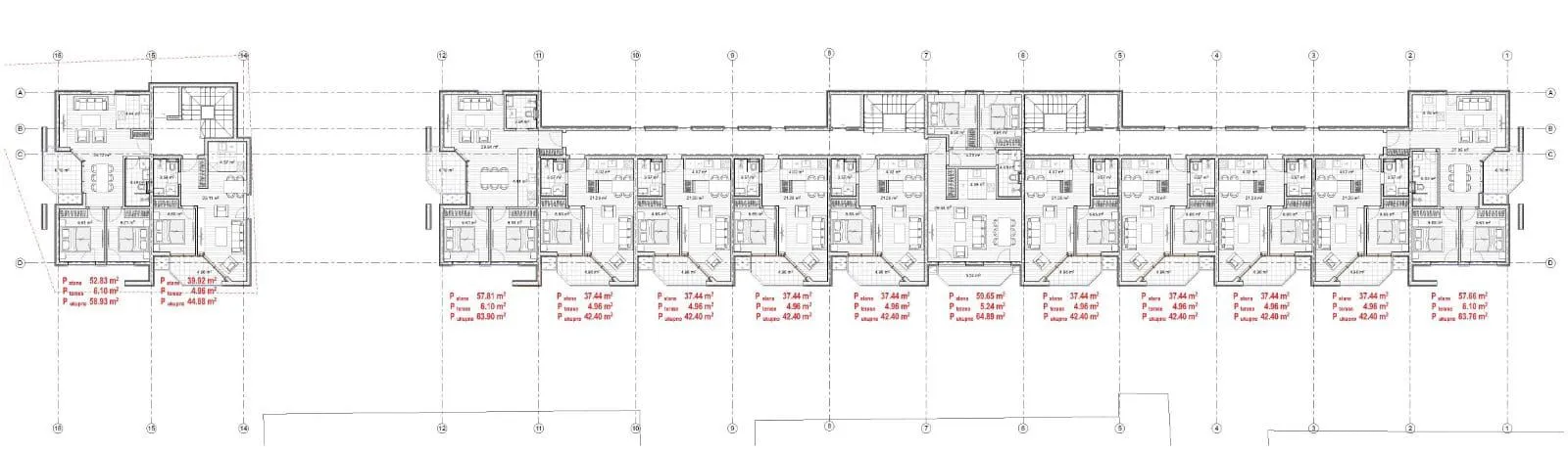 Sale, apartment, 43m², Budva, Crna Gora