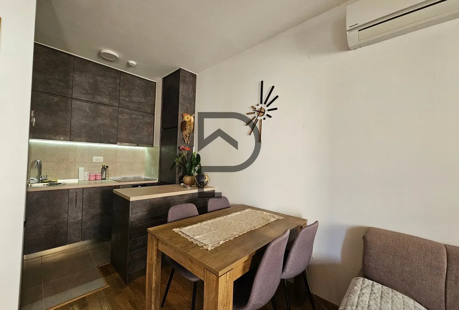 Rent, one bedroom apartment, 45m², City Kej, Podgorica