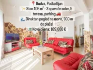 Prodaja, trosoban stan, 106m², Podkošljun, Budva - image 1