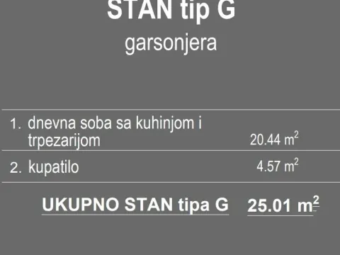 Prodaja, garsonjera, 25m², Zabjelo, Podgorica - image 4