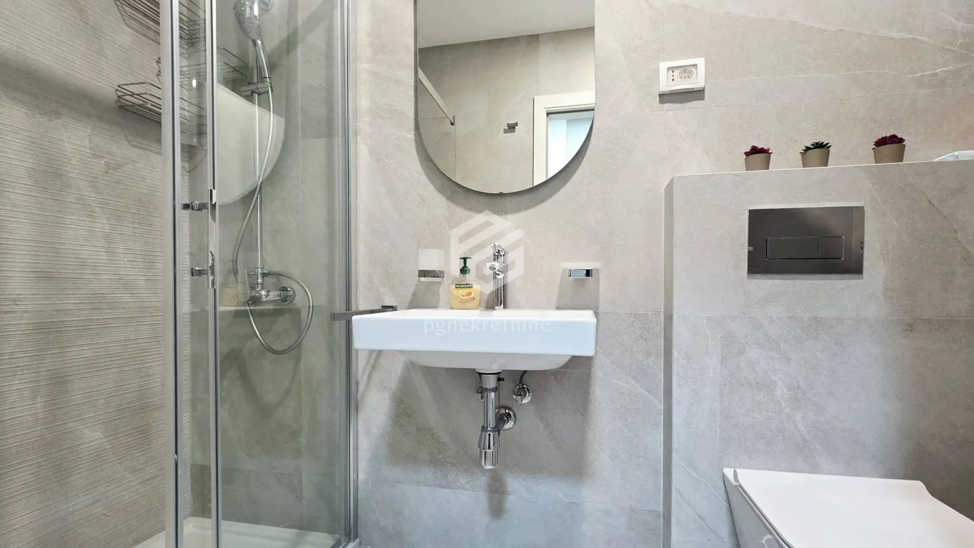 Rent, one bedroom apartment, 49m², Central Point, Podgorica