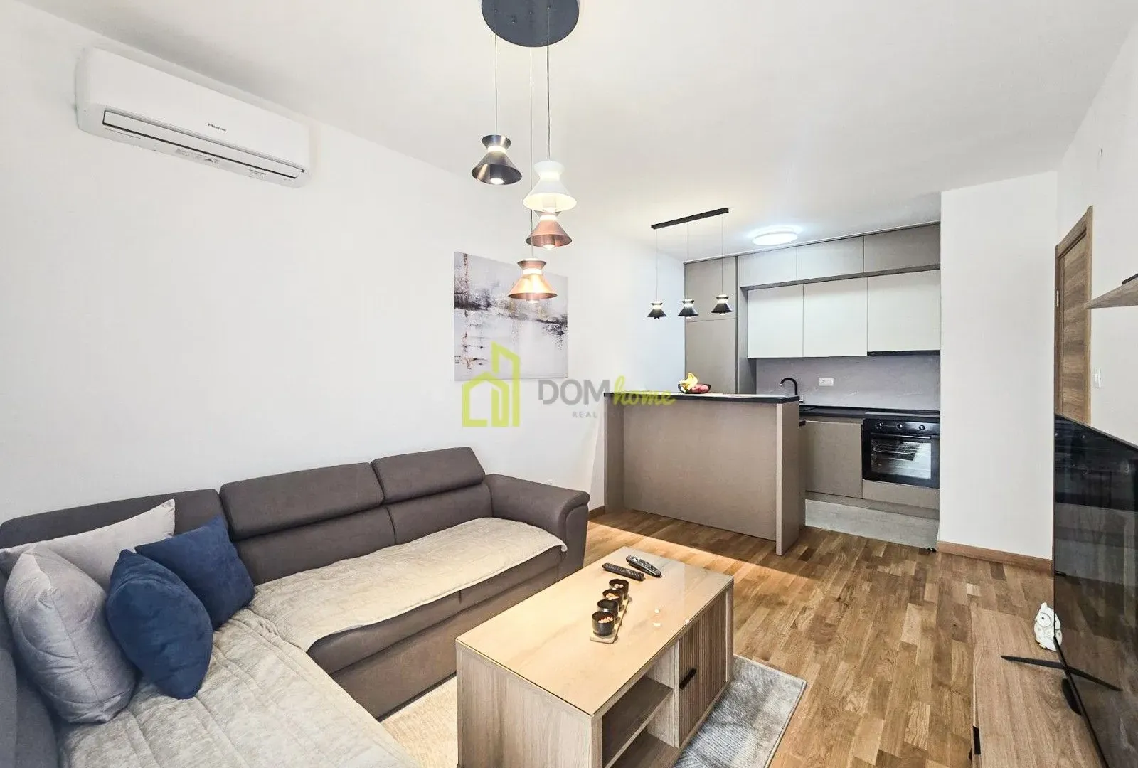 Rent, one bedroom apartment, 39m², Tološi, Podgorica