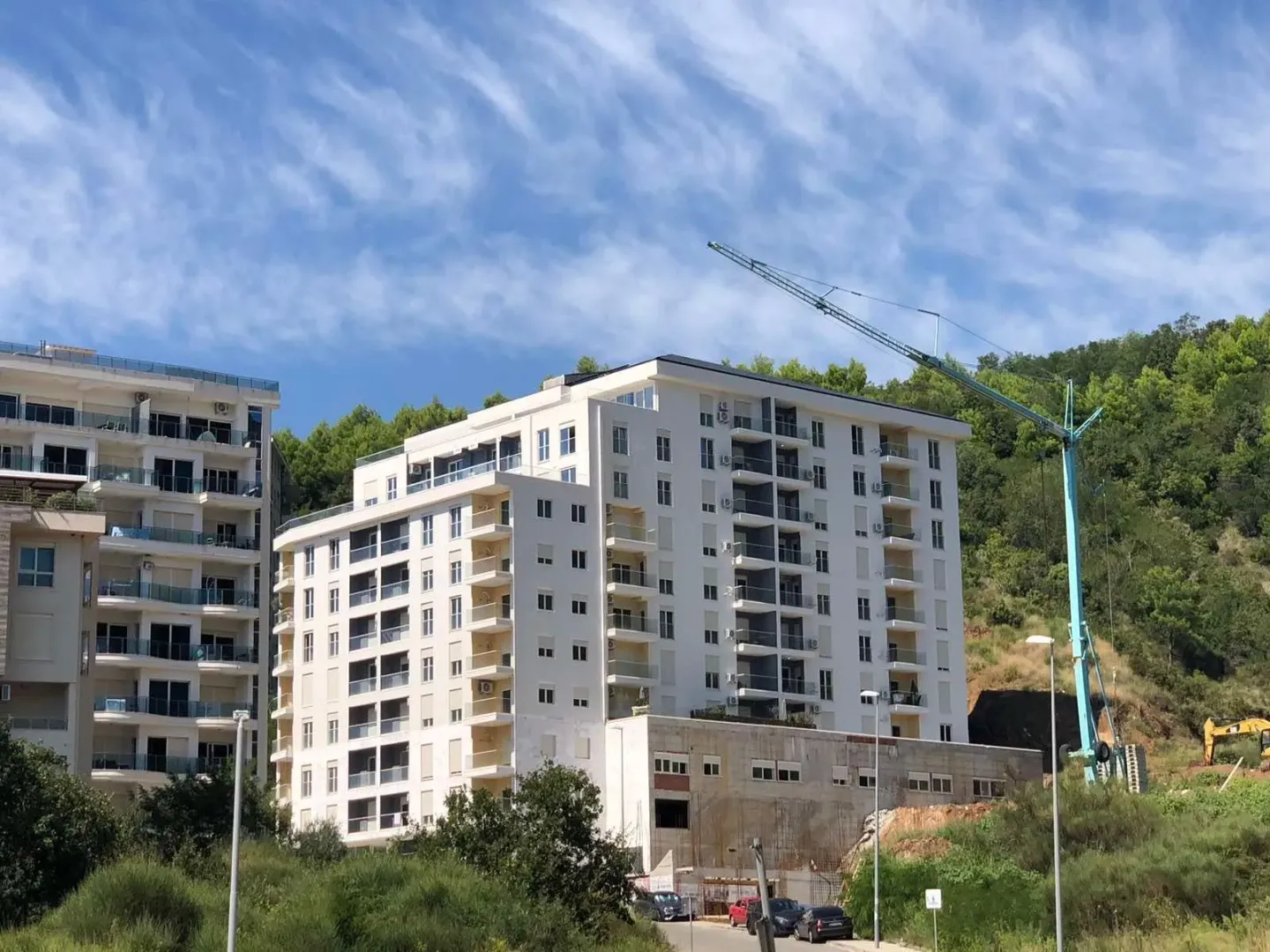 Rent, one bedroom apartment, 50m², Bečići, Budva