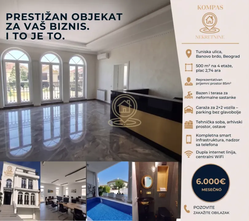 Rent, office space, 500m², Čukarica, Beograd