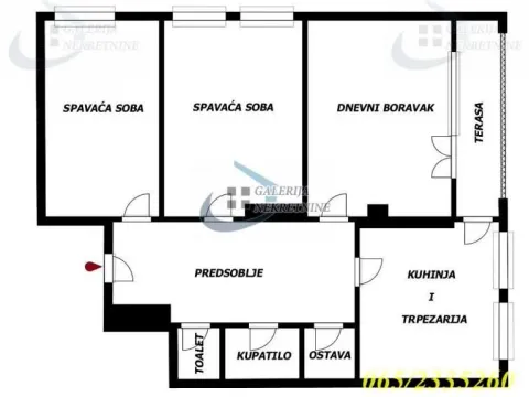 Prodaja, trosoban stan, 82m², Stari Grad, Beograd - image 9