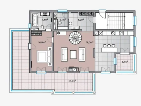 Prodaja, trosoban stan, 226m², Đenovići, Herceg Novi - image 19