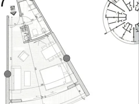 Sale, apartment, 28m², Sutomore, Bar - image 2