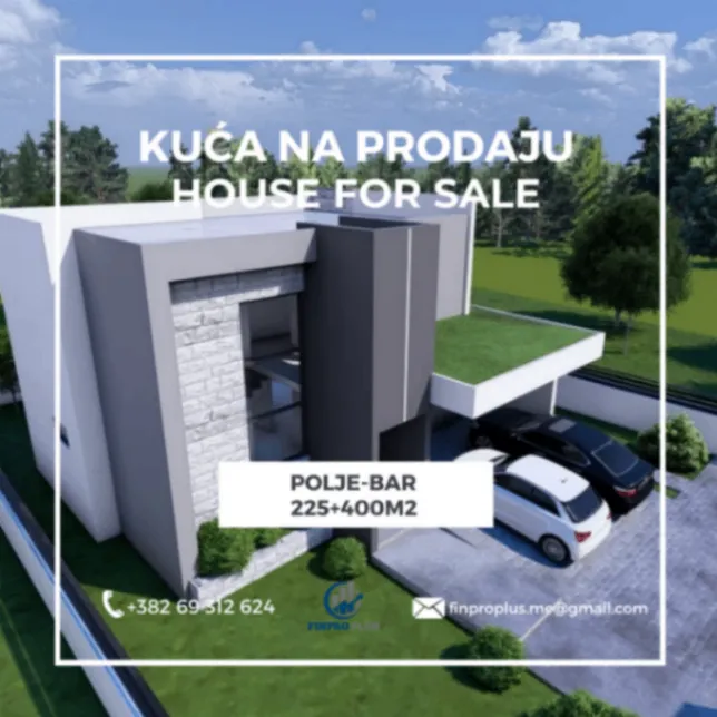 Prodaja, kuća, 225m², Polje, Bar