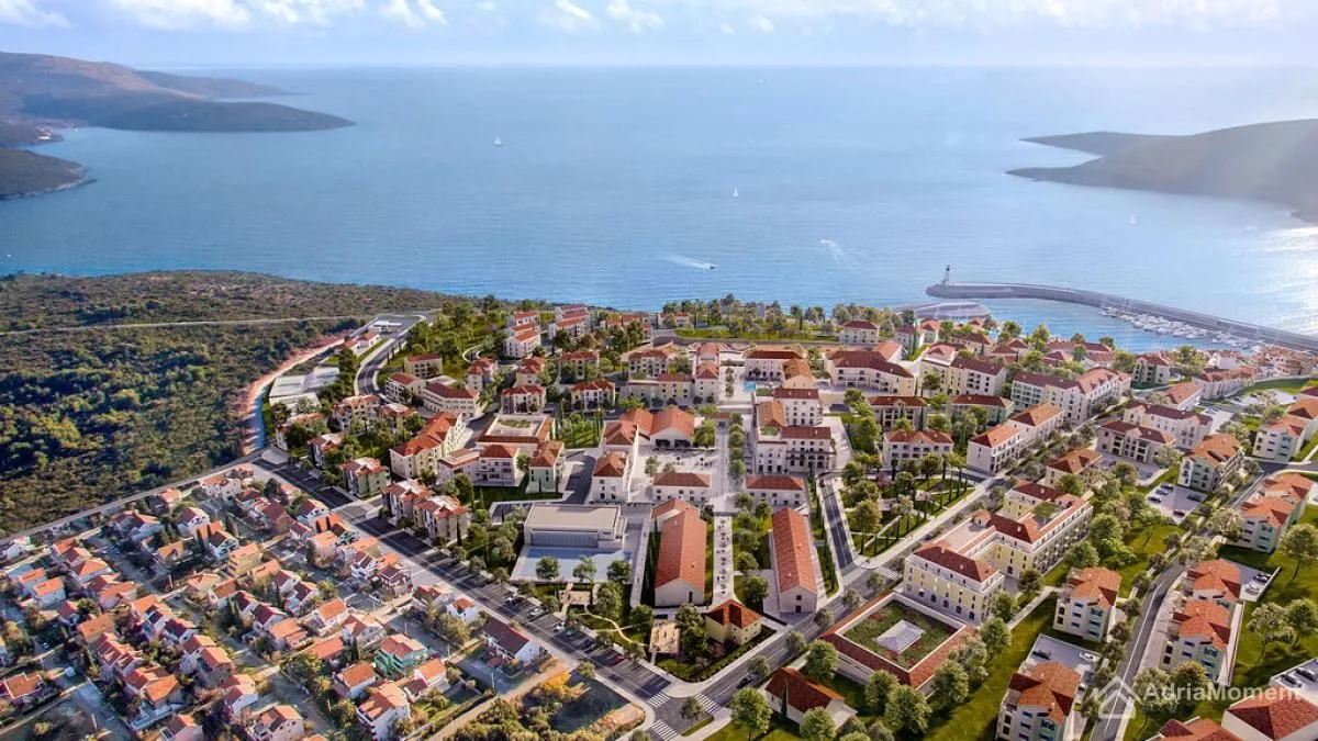 Prodaja, jednosoban stan, 58m², Luštica Bay, Tivat