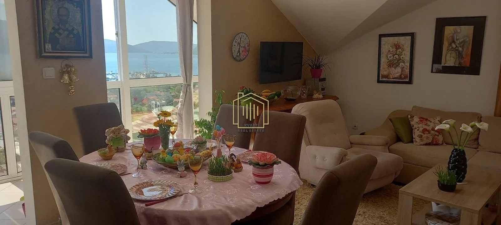 Prodaja, dvosoban stan, 96m², Mažina, Tivat