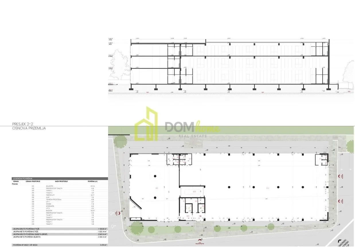 Sale, office space, 2500m², Mareza, Podgorica