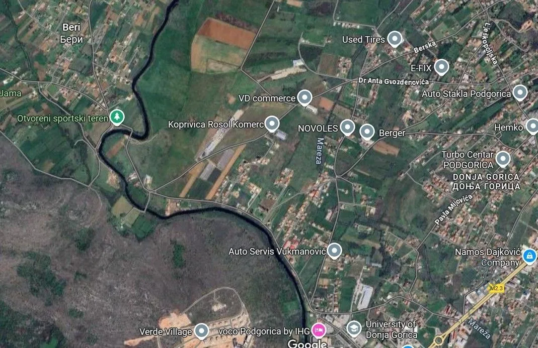 Prodaja, plac, 4200m², Beri, Podgorica