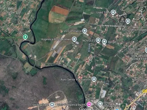 Prodaja, plac, 4200m², Beri, Podgorica