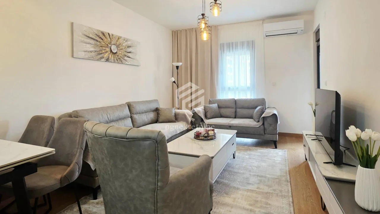 Rent, one bedroom apartment, 48m², City Kvart, Podgorica