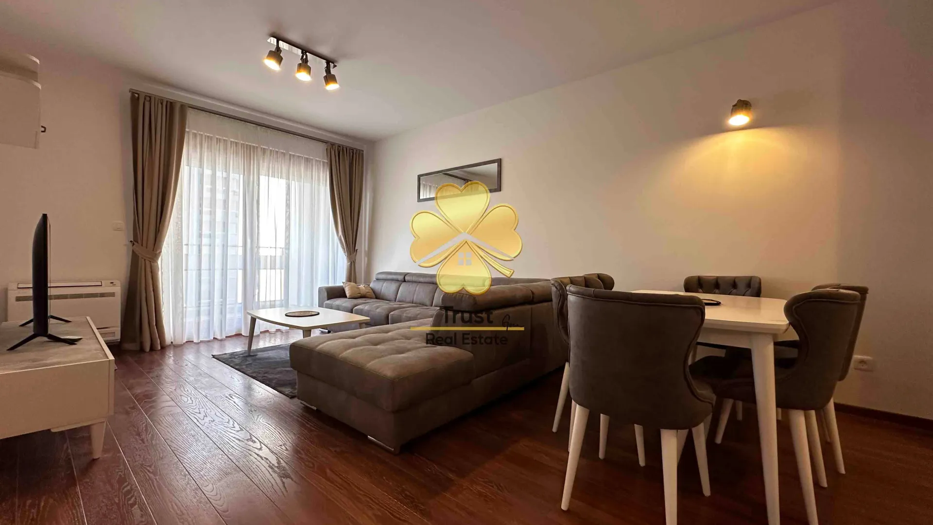 Rent, two bedroom apartment, 72m², Master Kvart, Podgorica