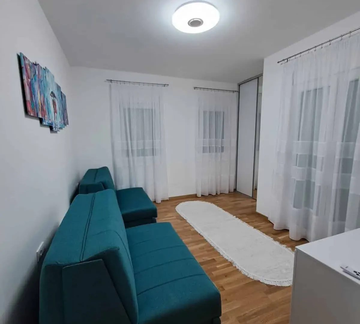 Izdavanje, dvosoban stan, 66m², Zabjelo, Podgorica