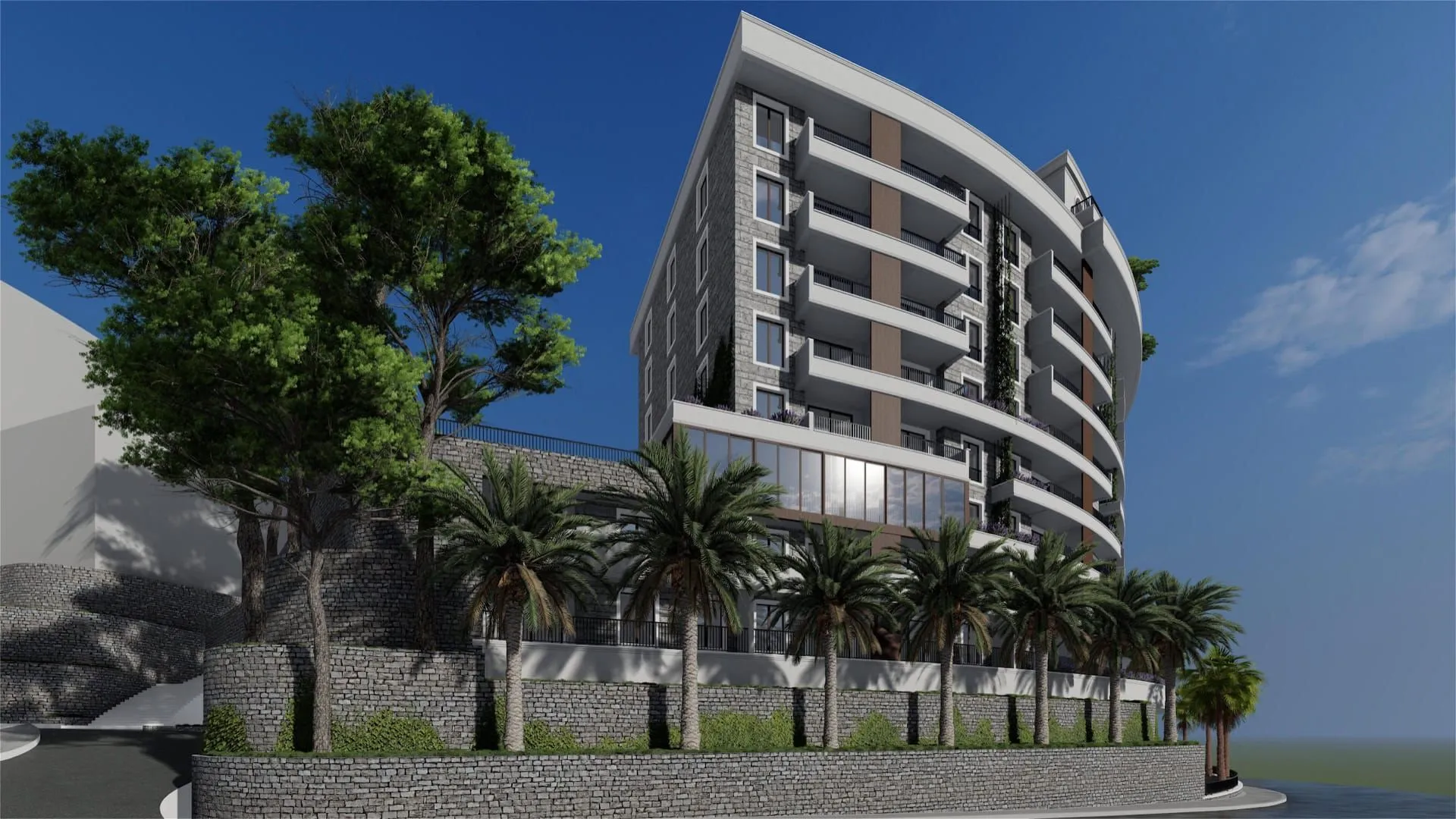 Sale, two bedroom apartment, 42m², Bečići, Budva