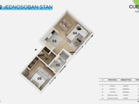 Prodaja, stan, 46m², Kolašin, Crna Gora - image 5