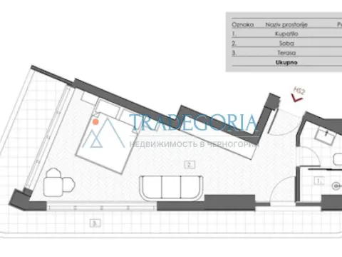 Prodaja, stan, 37m², Bar, Crna Gora - image 12