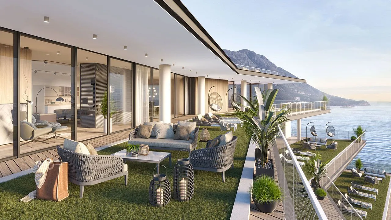 Sale, one bedroom apartment, 73m², Rafailovići, Budva