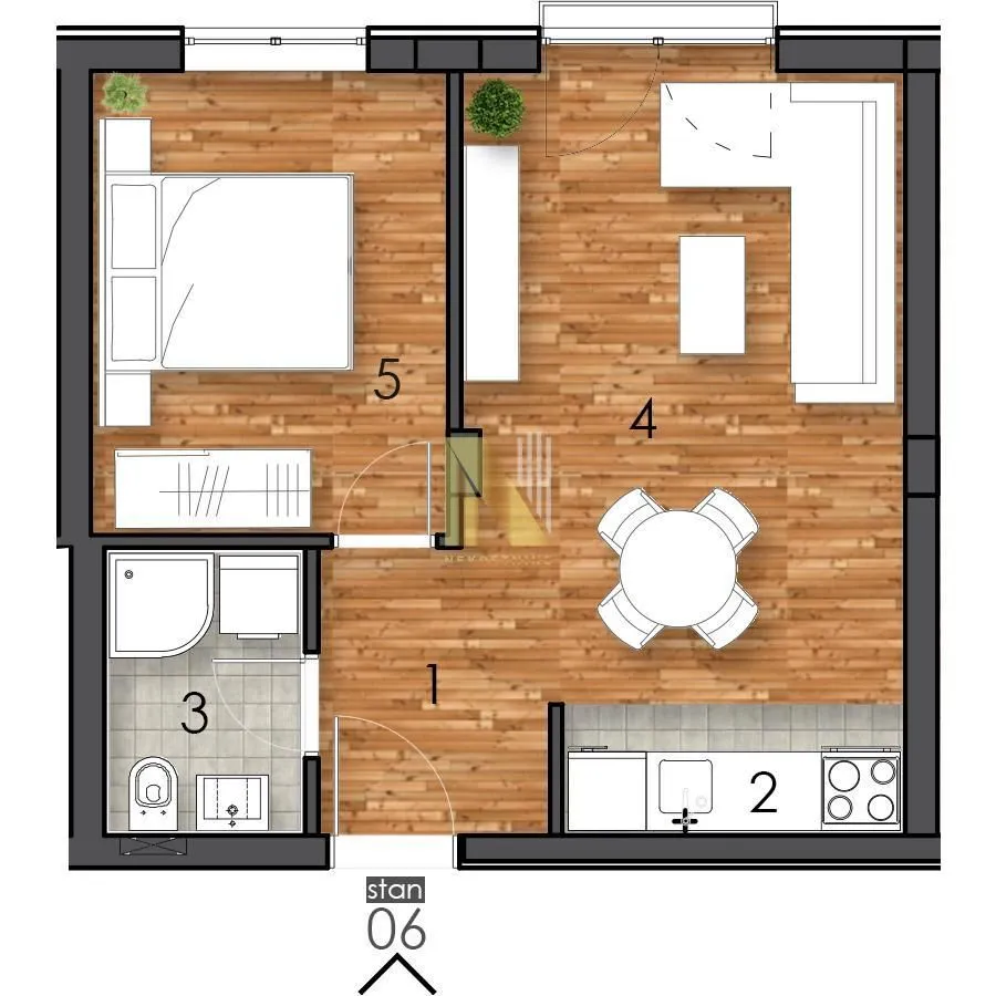 Prodaja, jednosoban stan, 35m², Salajka, Novi Sad Sve Podlokacije