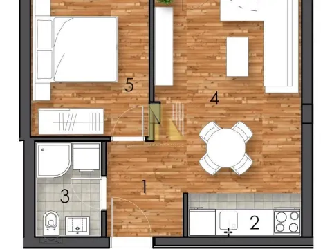 Prodaja, jednosoban stan, 35m², Podbara, Novi Sad Sve Podlokacije - image 10