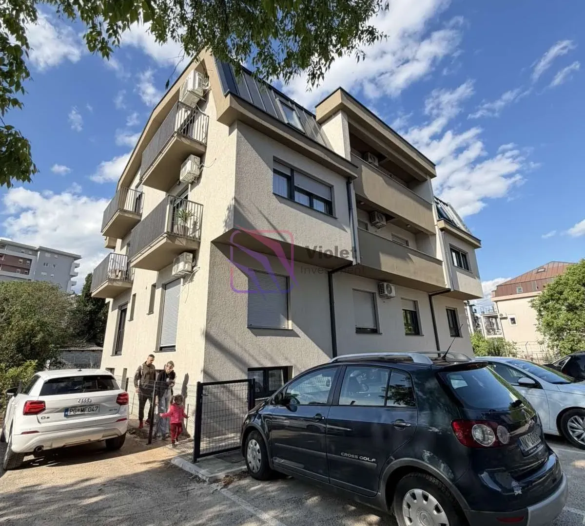 Rent, two bedroom apartment, 56m², City Kvart, Podgorica