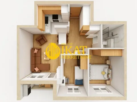 Prodaja, trosoban stan, 51m², Cvetanova Ćuprija, Zvezdara Sve Podlokacije - image 3