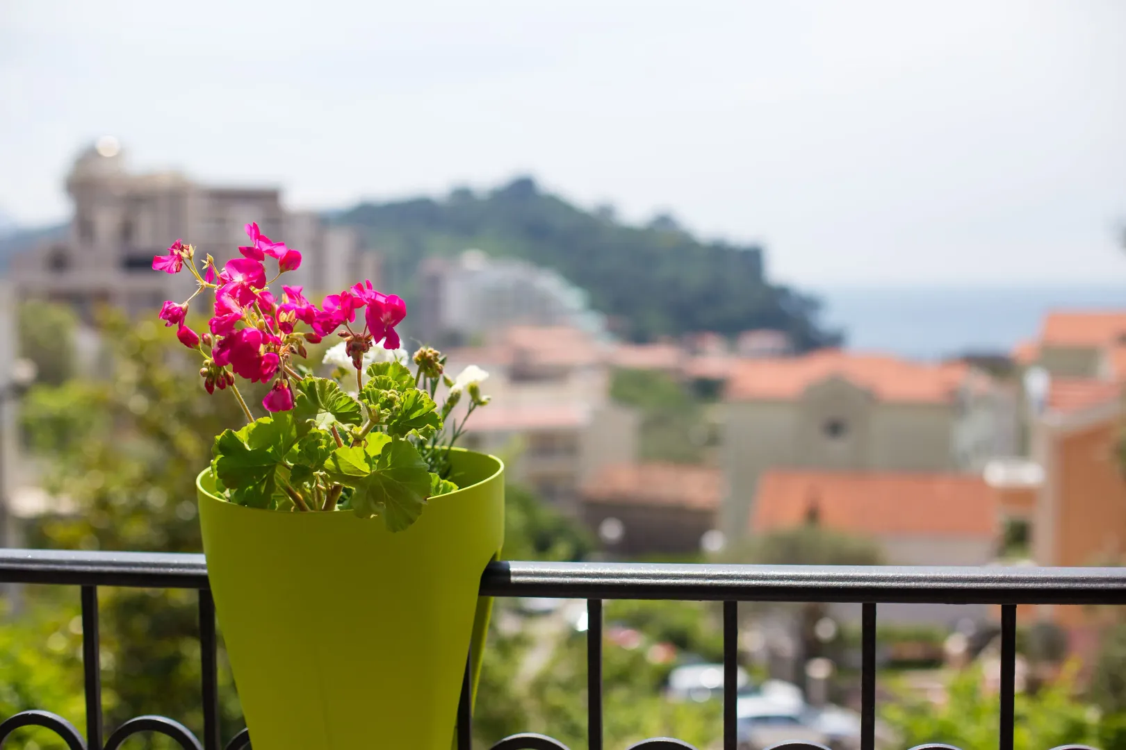 Rent, one bedroom apartment, 50m², Petrovac, Budva