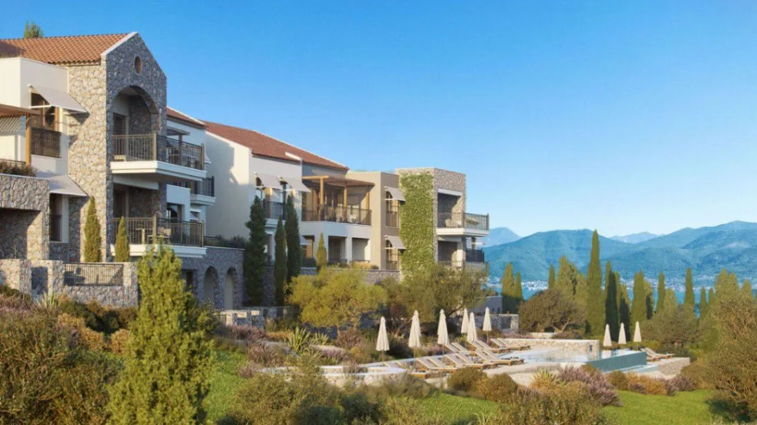 Sale, two bedroom apartment, 106m², Luštica Bay, Tivat