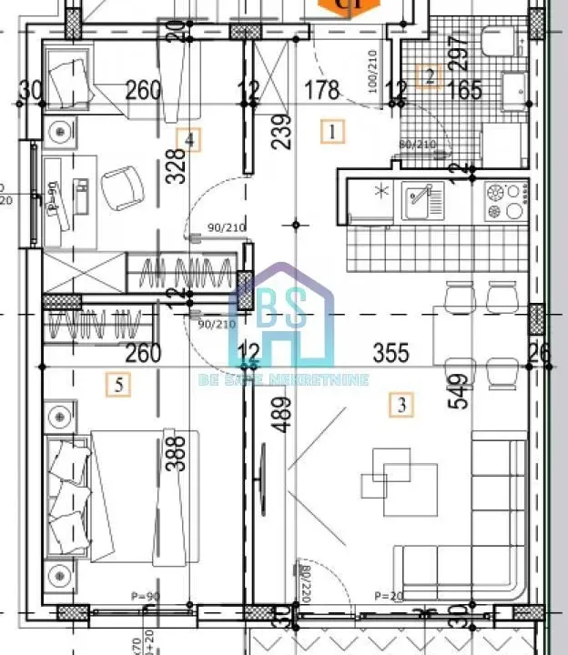 Prodaja, dvosoban stan, 48m², Veternička rampa, Novi Sad Sve Podlokacije