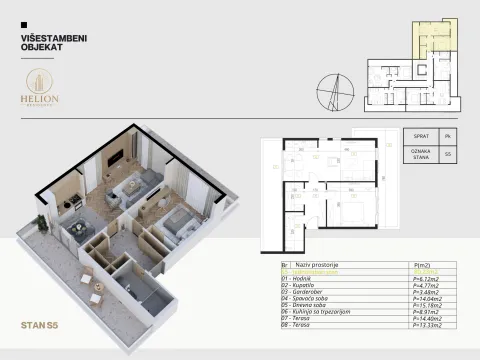 Prodaja, stan, 311m², Podkošljun, Budva - image 11