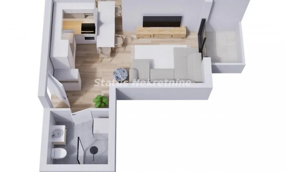 Prodaja, garsonjera, 27m², Telep, Novi Sad Sve Podlokacije