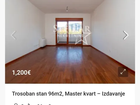 Izdavanje, poslovni prostor, 96m², Master Kvart, Podgorica - image 2
