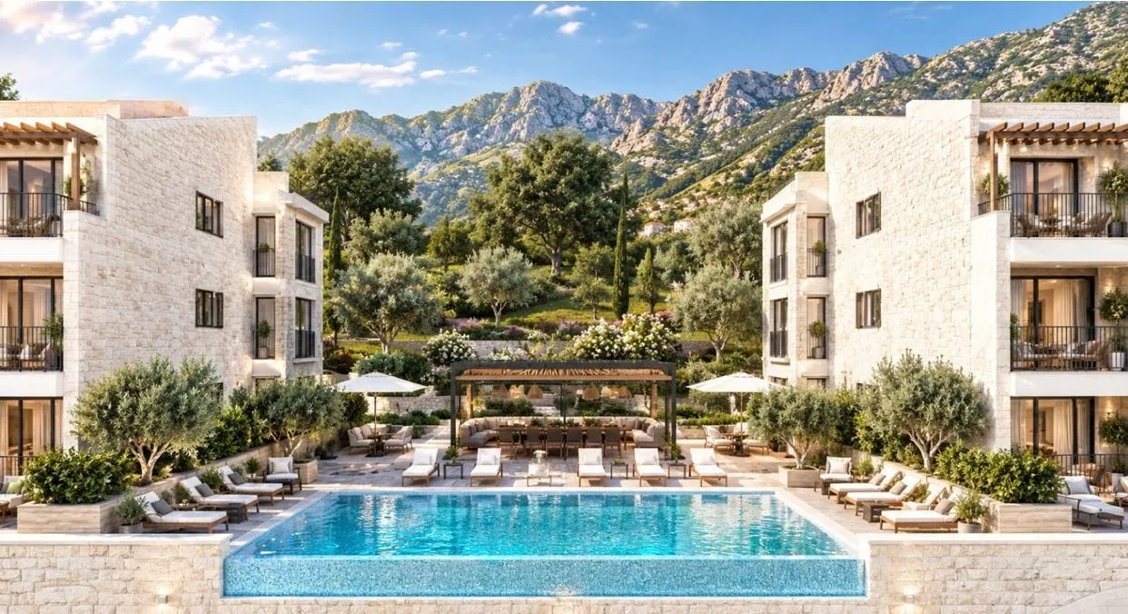 Prodaja, jednosoban stan, 45m², Reževići, Budva